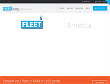 Tablet Screenshot of fleetenergy.com